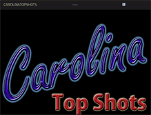 Tablet Screenshot of carolinatopshots.com